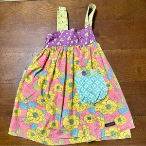 Matilda Jane Butterfly Lulu Floral Little Girl’s Dress sz 6